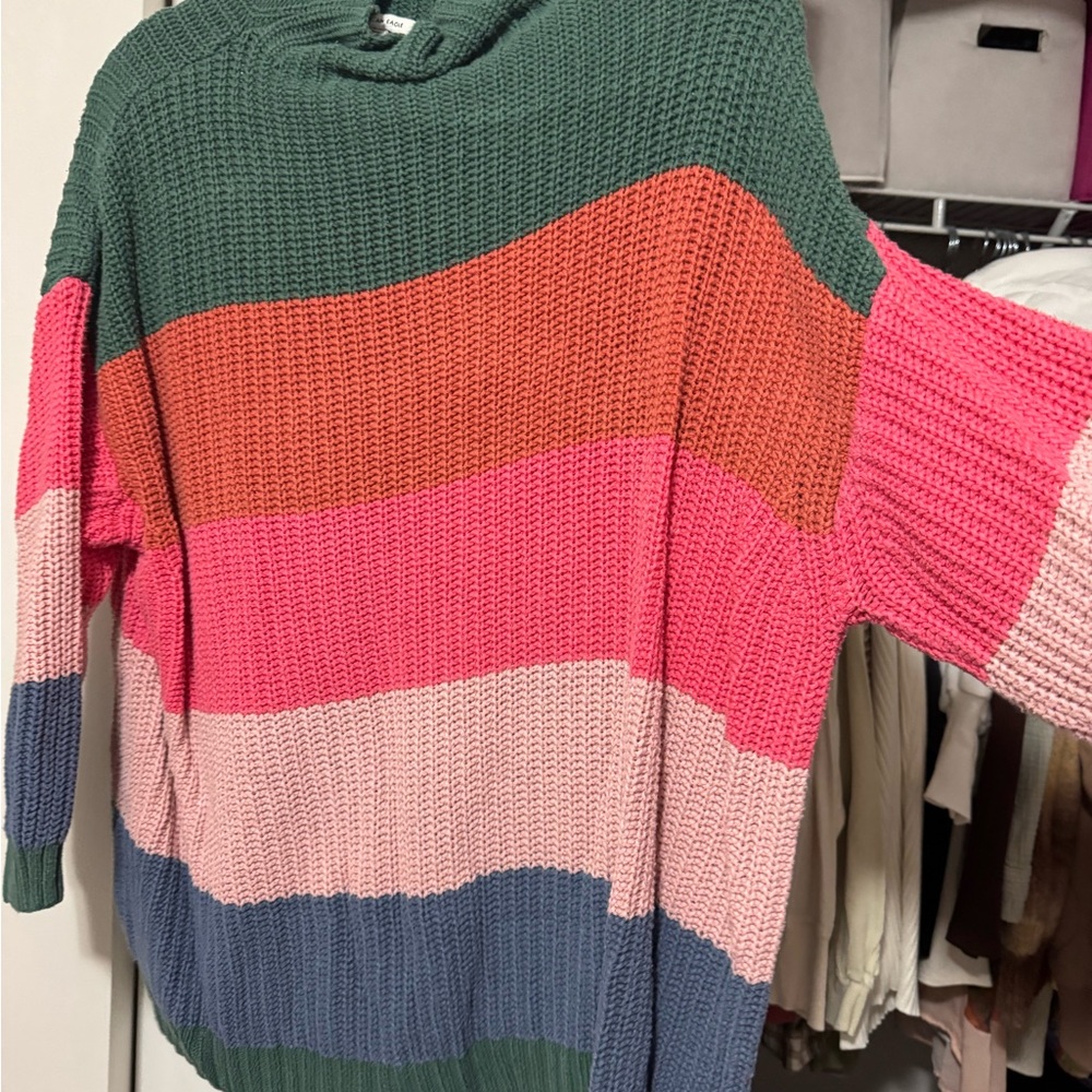 American Eagle Outfitters Multicolor Striped Sweater